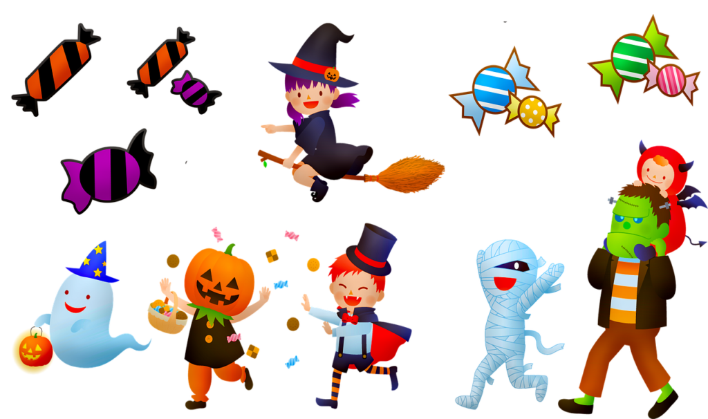 ハロウィンの折り紙 おばけ かぼちゃ 魔女 帽子 黒猫 飴 リース 飾りなど 簡単な折り方作り方 動画まとめ