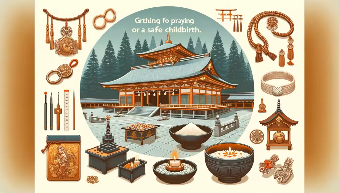 水天宮の安産祈願お守り