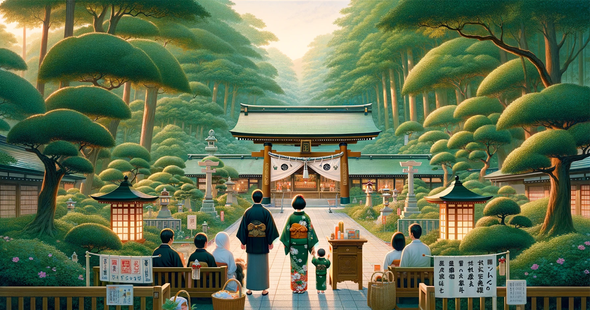 鴻神社　お宮参り