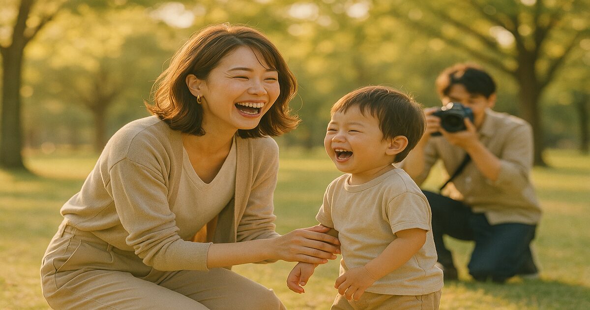 ラブグラフ 出張撮影 家族写真 公園