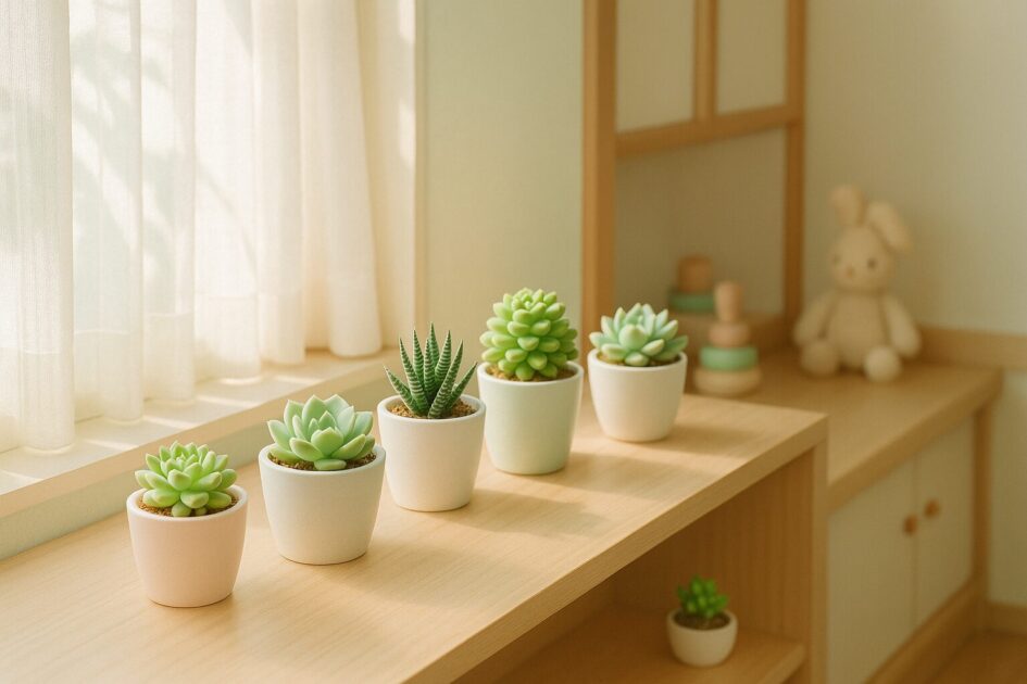 多肉植物のある暮らし - 育児中・妊娠中ママ向けインテリア